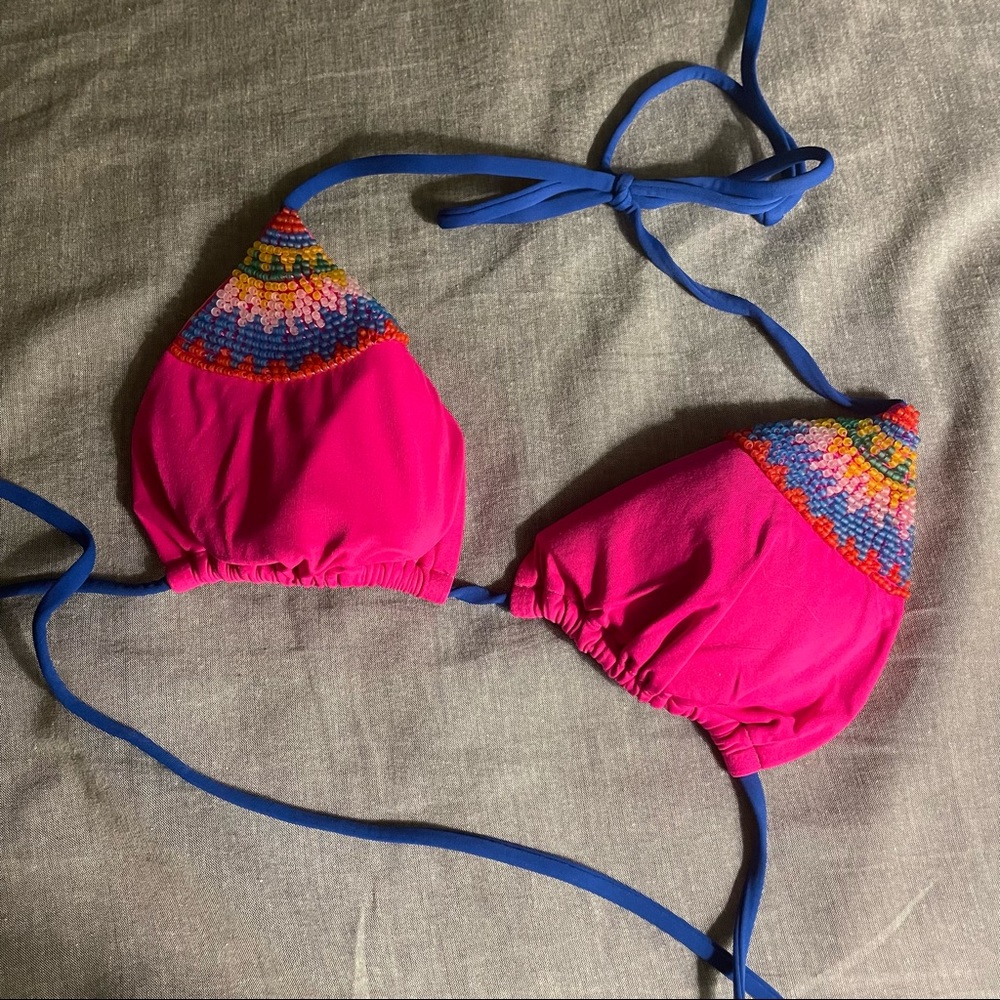 Hollister Beaded Bikini Top